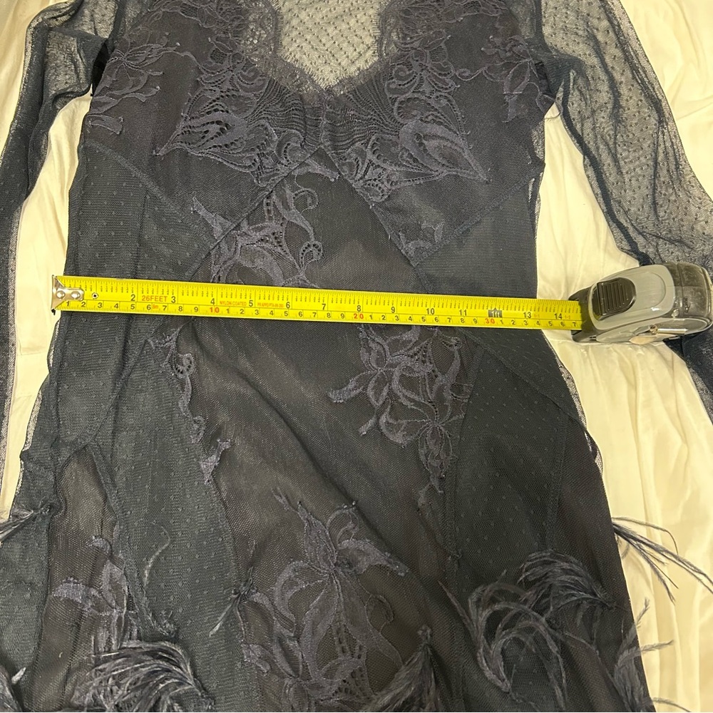 Cinq a Sept Amabella Embroidered Cocktail Dress With Slip - Picture 15 of 15